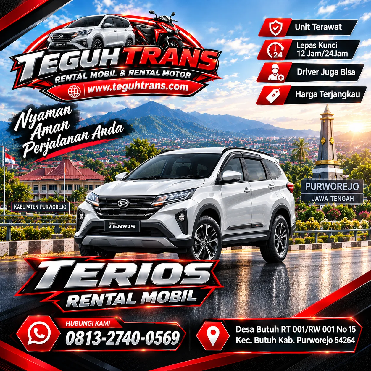 Rental Mobil Terios New TEGUH TRANS