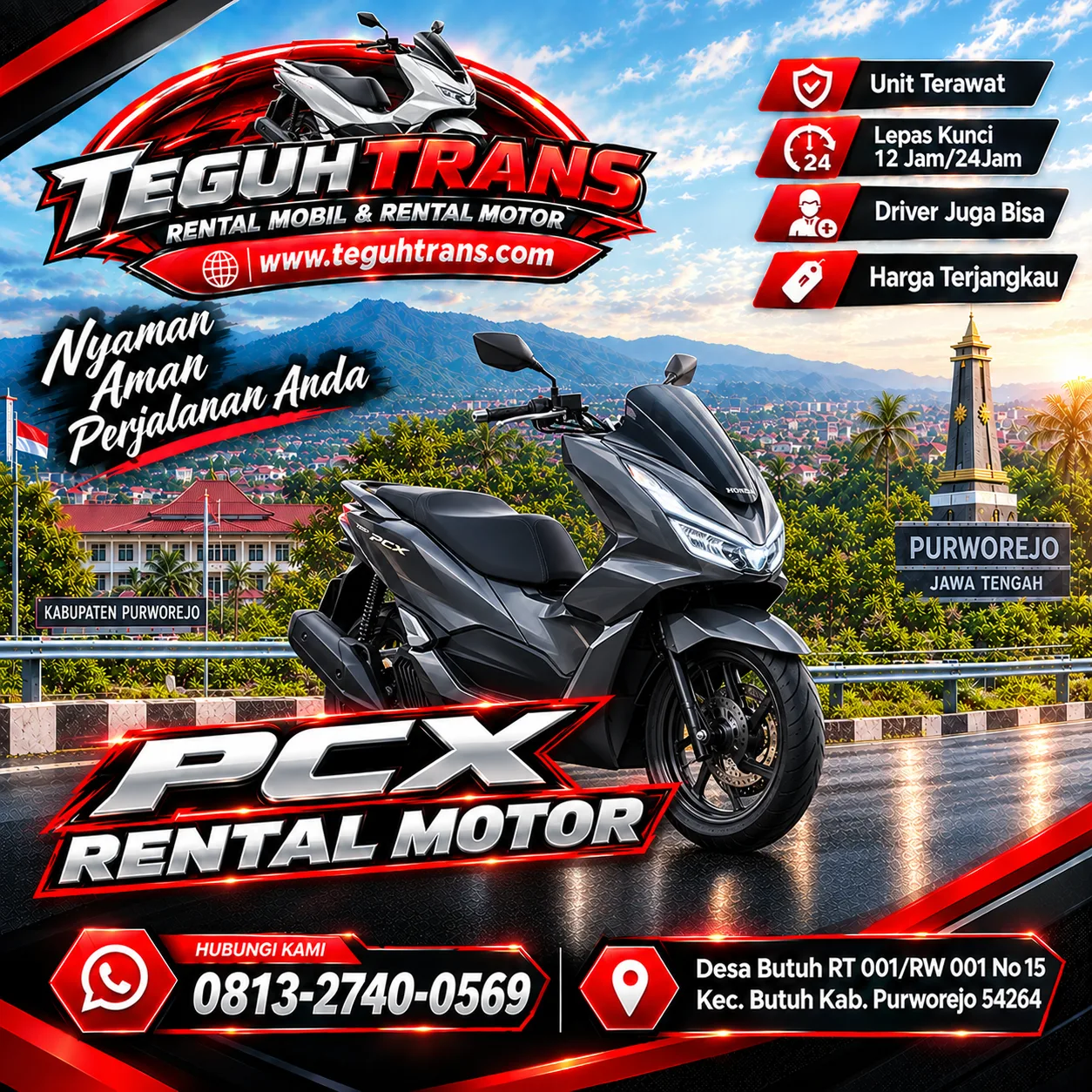 Sewa Motor Pcx